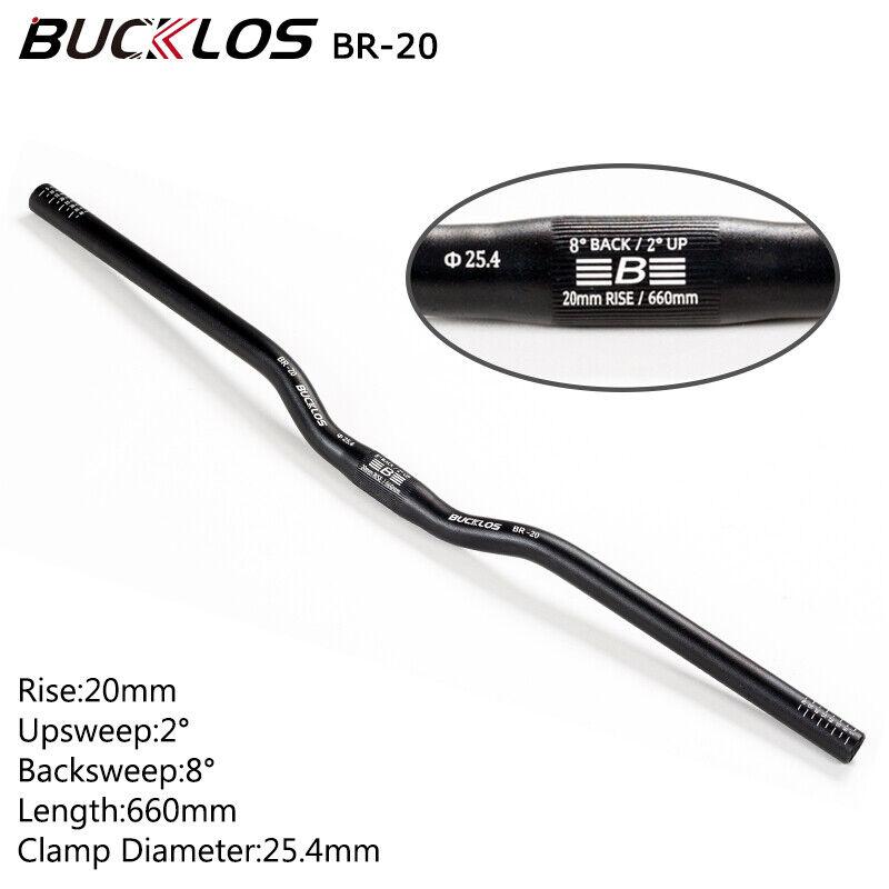 並行輸入品】 自転車 ハンドルバー ツバメハンドルバー Bucklos 25.4mm