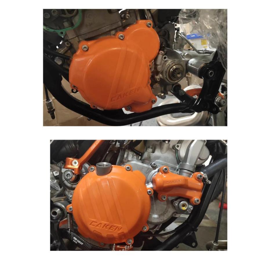 【並行輸入品】 クラッチプロテクター点火ガード水ポンプカバー ktm 250 300 exc xcw tpi husqvarna te 250i 300i 2018 2019 tx tc 250 300_4