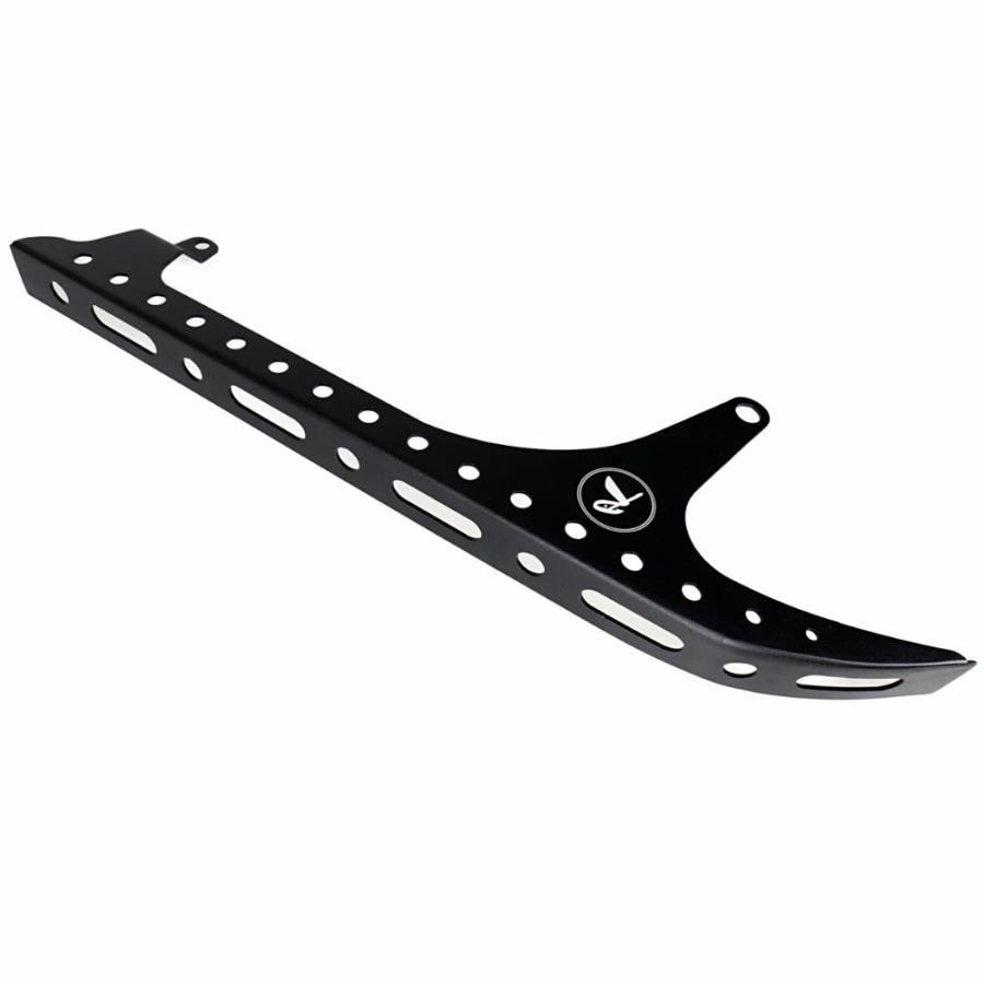 【並行輸入品】 オートバイ リアプーリーガード黒ドライブプーリーハーレースポーツスター XL 883 1200 48 72 SuperLow Nightster 2004- 2018 モデル