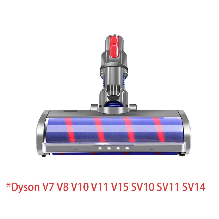 並行輸入品】 Dyson 掃除機 柔らかい ローラーブラシ 床 回転部品 v6