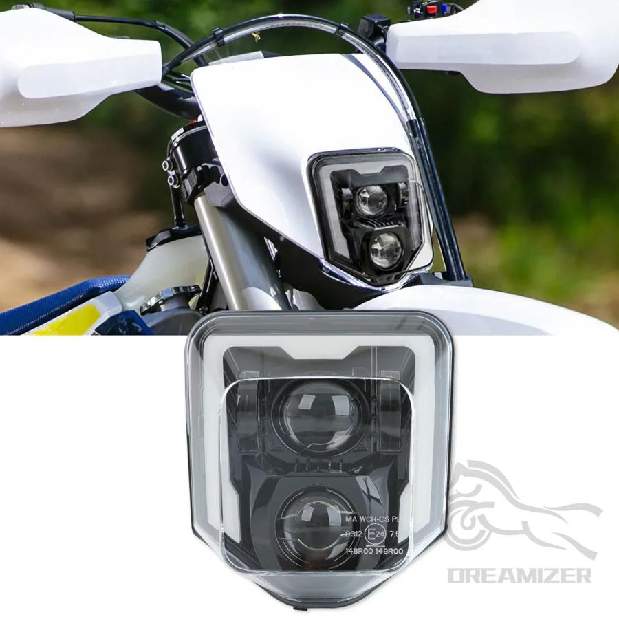 並行輸入品】 Husqvarna オートバイ ヘッドライト LEDヘッドライト