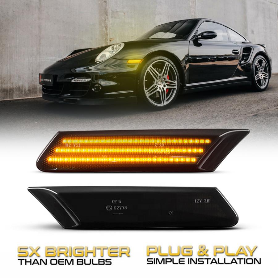 サイドマーカー 新品 ポルシェ 911 カレラ タルガ ターボ 997 ケイマン ボクスター 987 車 パーツ ライト Led ウインカー 交換 Ykn1601 Yknshop 通販 Yahoo ショッピング