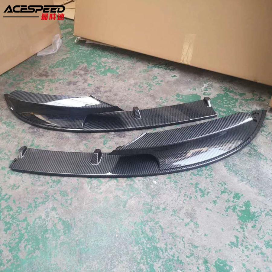 車 フロントバンパー リップ スポイラー エアロ パーツ ブラック カーボン Bmw F30 3 シリーズ Mスタイル スポーツバージョン Ykn1613 Yknshop 通販 Yahoo ショッピング