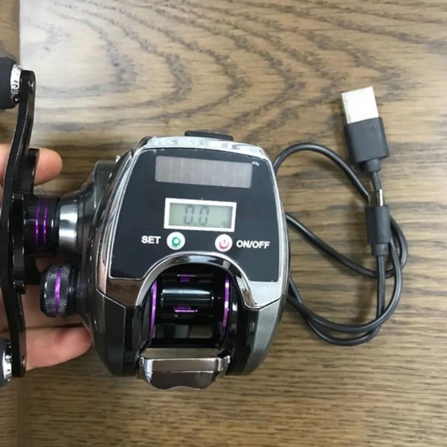 【並行輸入品】 電気フィッシングホイールリール 自動詰め替え ソルト水船 60kgパワー抵抗_3