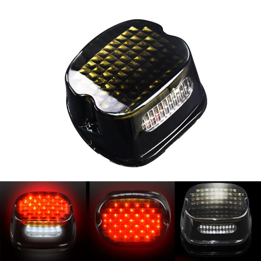 【並行輸入品】 ハーレー オートバイ テールライト ブレーキプレート LED リア ストップライト 12v デナ ツーリング グライドスポーツスター xl1200 883_5