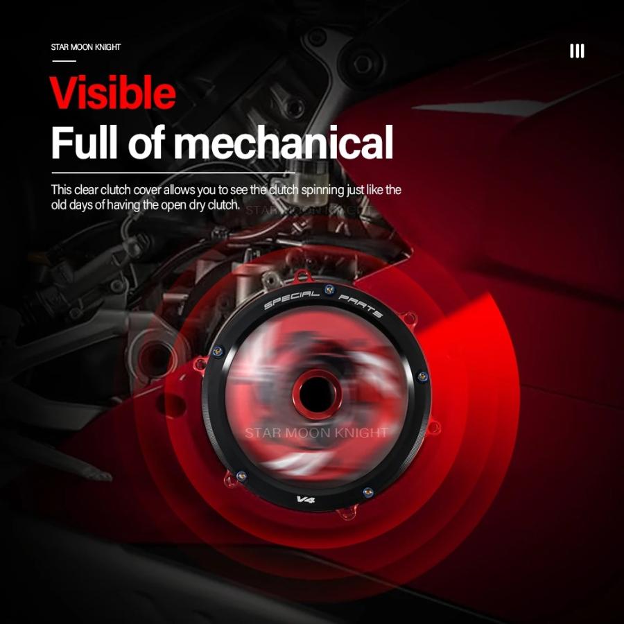 【並行輸入品】 ドゥカティ 圧力保護キット パニガーレ V4sv4 トリテーナー モーター アクセサリー 保護 2018-2021_3