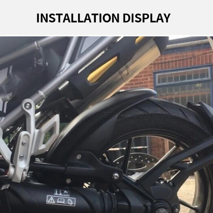 【並行輸入品】 タイガー1200 オートバイ リアフェンダー マッドガード タイヤハガー スプラッシュガード Tiger1200 gtプロラリーエクスプローラ 2022 2023-_5