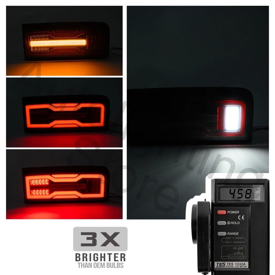 並行輸入品】 ハマー h2 LEDテールライト 2003-2009 4 in 1