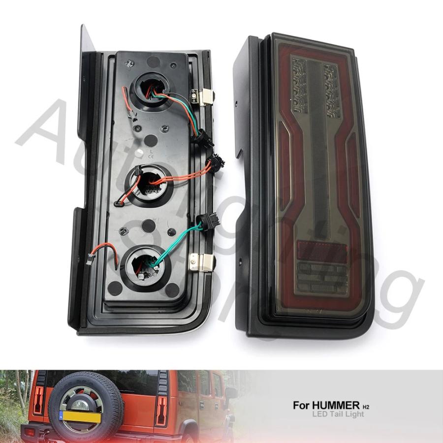 並行輸入品】 ハマー h2 LEDテールライト 2003-2009 4 in 1