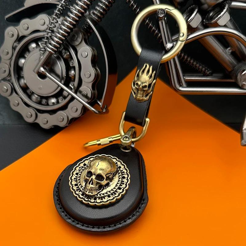 並行輸入品】 ハーレー オートバイ キーホルダー 真ちゅう製