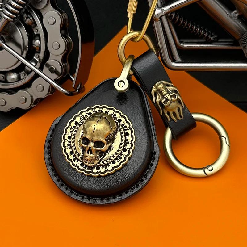 Harley-Davidson ダイス チャーム キーホルダー 並行輸入品】 ハーレー オートバイ キーホルダー 真ちゅう製