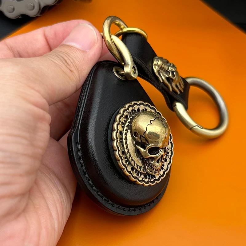 並行輸入品】 ハーレー オートバイ キーホルダー 真ちゅう製