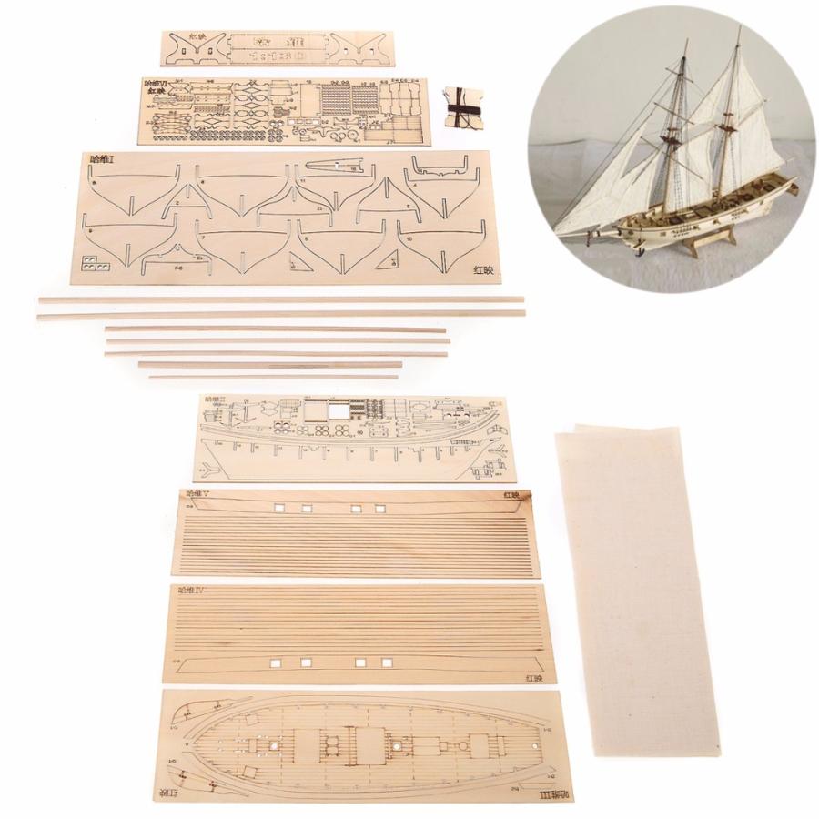 帆船模型 木製帆船ボートモデルキット 1/100スケール 模型キット 帆船模型 木製帆船ボートモデルキット 1/100スケール 模型キット