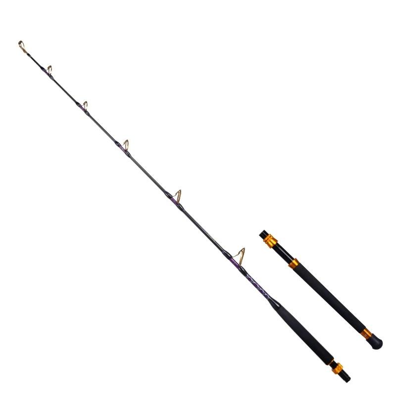 【並行輸入品】 釣り竿 カーボン ボート釣り ロッド 魚を引き付けるため ガイド 37〜64kg 100% オリジナル 1.8mの画像