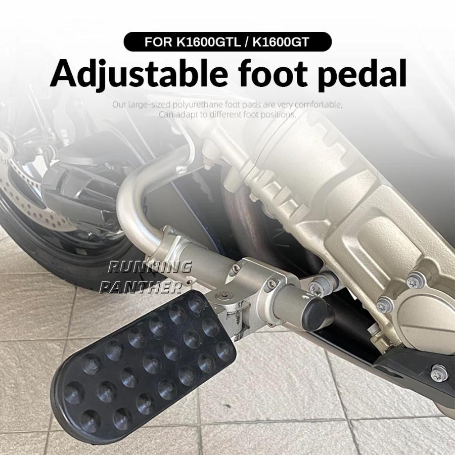 【並行輸入品】 bmw オートバイ 折りたたみ式 フットペグ ペダル フットレスト 調整可能 k1600gtl k1600gt k 1600 gt gtl 2010-2016_3