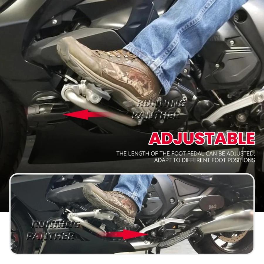【並行輸入品】 bmw オートバイ 折りたたみ式 フットペグ ペダル フットレスト 調整可能 k1600gtl k1600gt k 1600 gt gtl 2010-2016_5