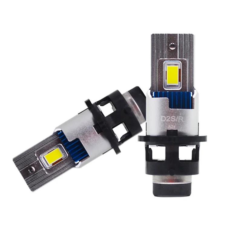 並行輸入品】 LEDヘッドライト d2s d4s 1:1 110w 40000lm canbus 6000k