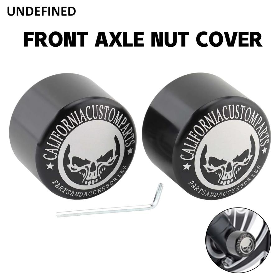 ロードバイクパーツまとめ売り 並行輸入品】 ハーレー オートバイ フロントアクスルナットカバー