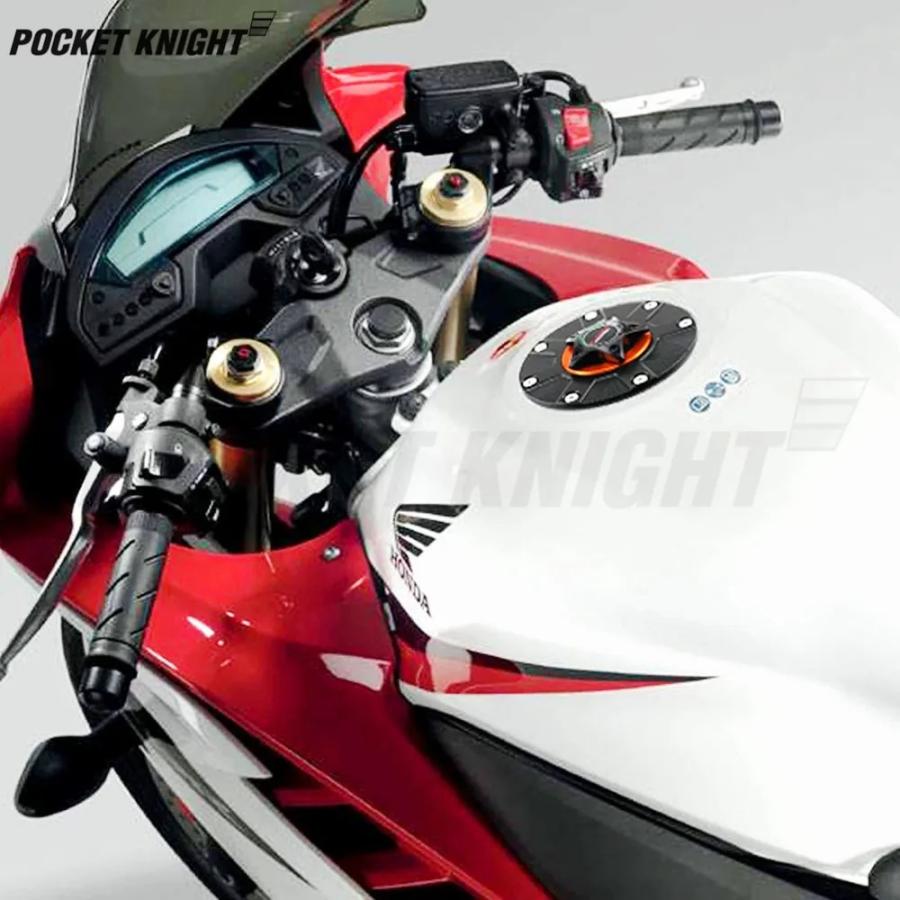 【並行輸入品】 ホンダ オートバイ ガス燃料タンクキャップ クイックリリースカバー CB600F hornet 2006-2013 2006 2007 2008 2009 2010 2011 2012 2013_13