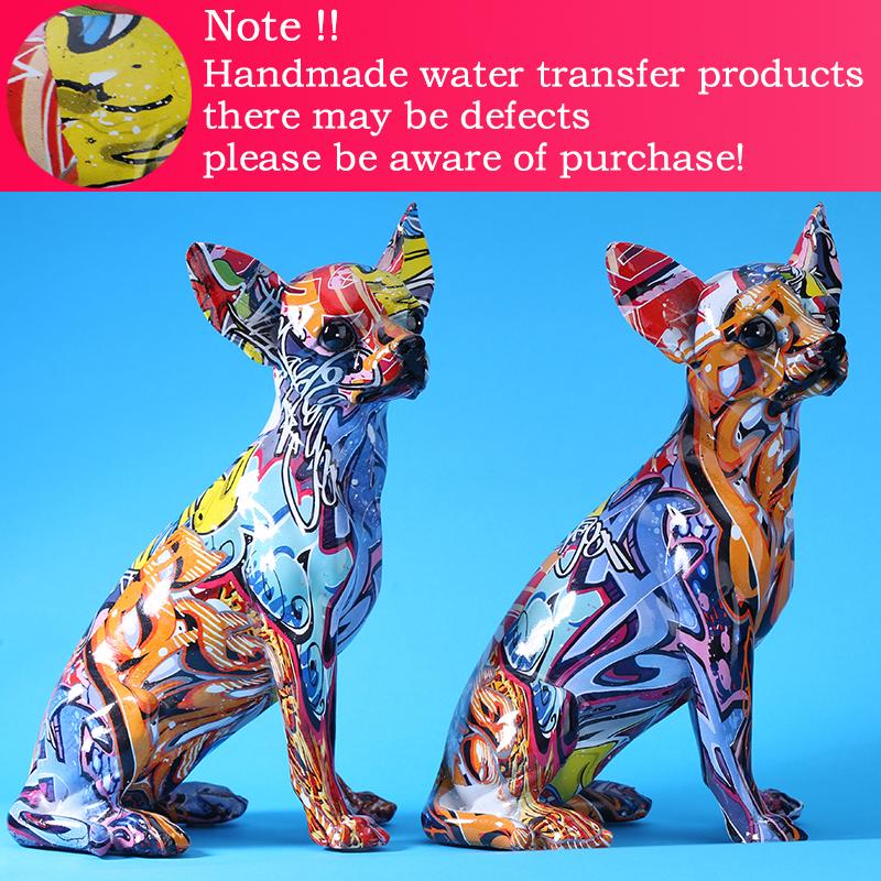 並行輸入品】 ペイントチワワ 落書き カラフル チワワ ペイント 犬