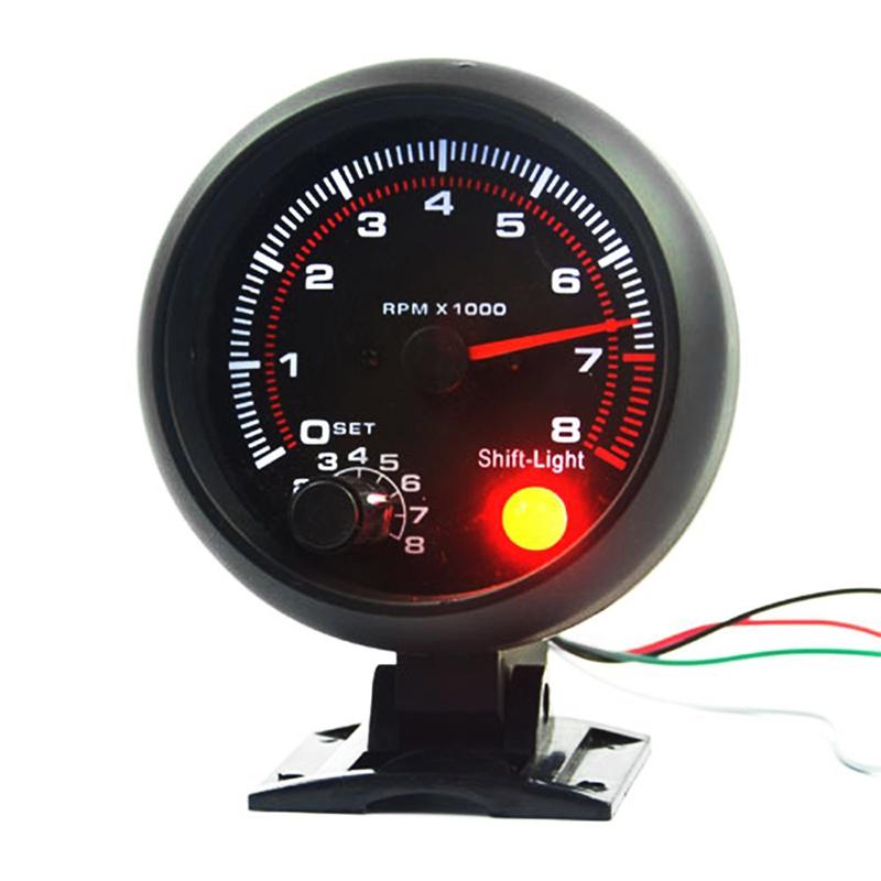 タコメーター 配線 汎用 3 75 95mm 12v 自動車 車タコメータ 8000rpm ゲージ 範囲 黒 車 アクセサリー パーツ 部品 Ykn53 Yknshop 通販 Yahoo ショッピング