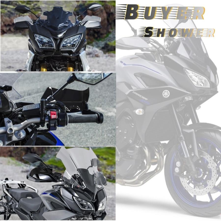 【並行輸入品】 ヤマハ Tracer900 gt 2018-2021 トレーサー900 gt 2019 2020 オートバイ ハンドシールドプロテクター フロントガラス アクセサリー_6