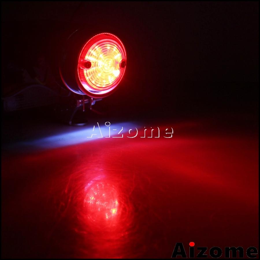 真鍮　テールランプ　LED　ハーレー　カフェレーサー 楽天市場】バイク テールランプ LED リア テールライト ブレーキ