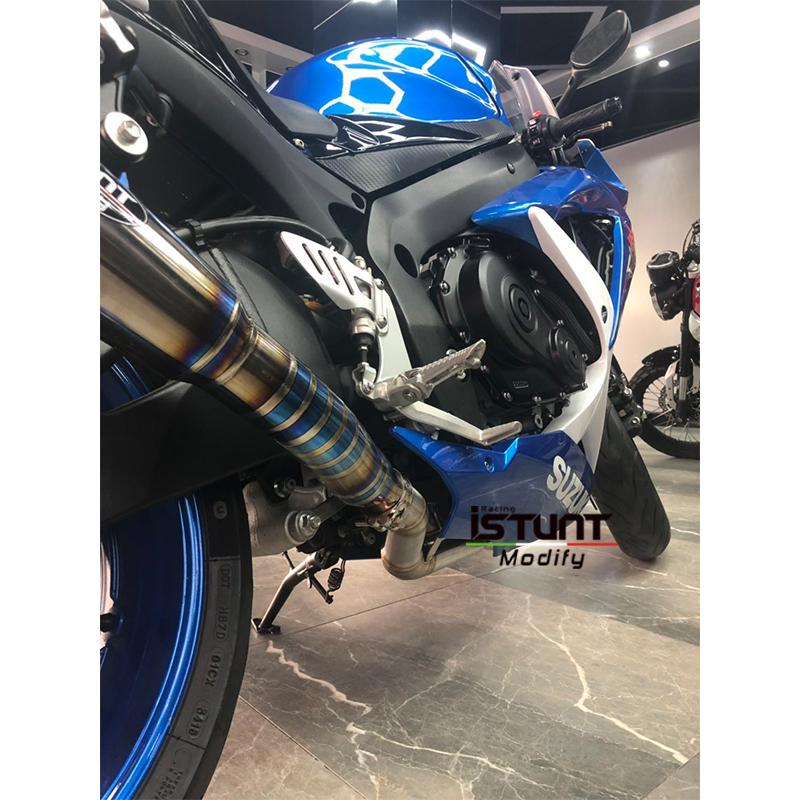 並行輸入品】 バイク パーツ マフラーパイプ 中間パイプ 新品 スズキ