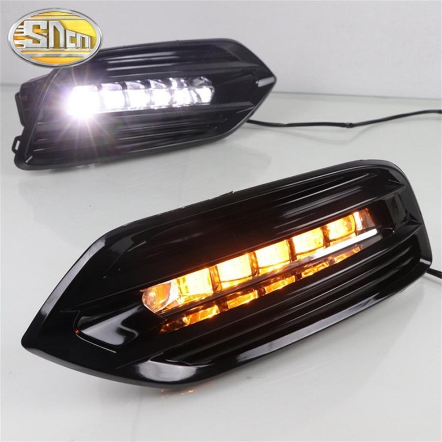 【並行輸入品】 Honda vel rs 2014-2019 デイタイム ランニングライト 防曇 ランプデラックス 一般的 LED ストリーマー ターン