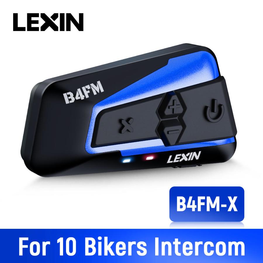 最新 LEXIN LX- B4FM PRO バイク インカム 4riders 4人同時通話bluetooth インターコム FMラジオ付き 無線機バイク 高音質｜ykn-sutoa｜09