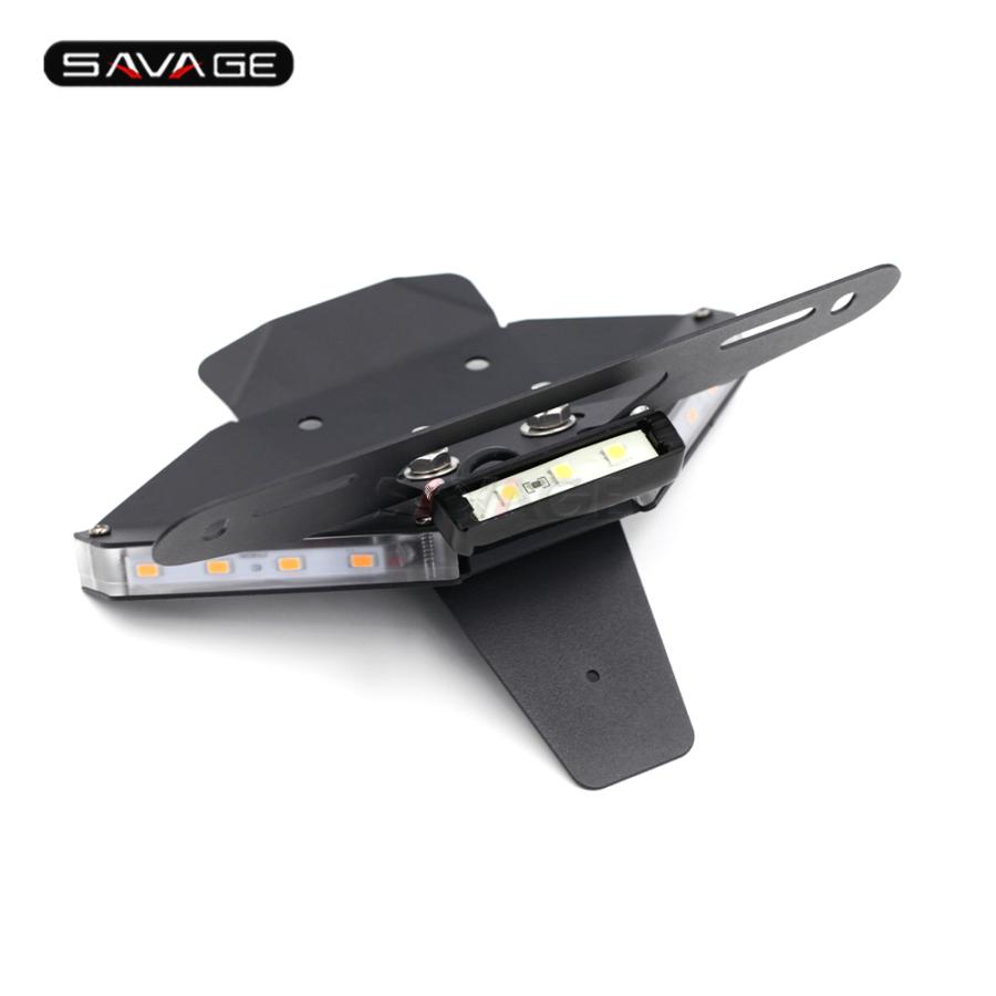 バイク ナンバープレートホルダー ライト LED ウインカー リア バイク ナンバープレートホルダー ライト LED ウインカー リア