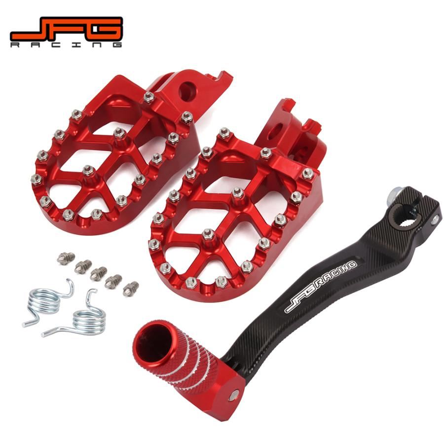【並行輸入品】 ホンダcrf250l crf 250l 2013-2018 オートバイ フットレスト ペダル Cncアルミニウム ギアレバー