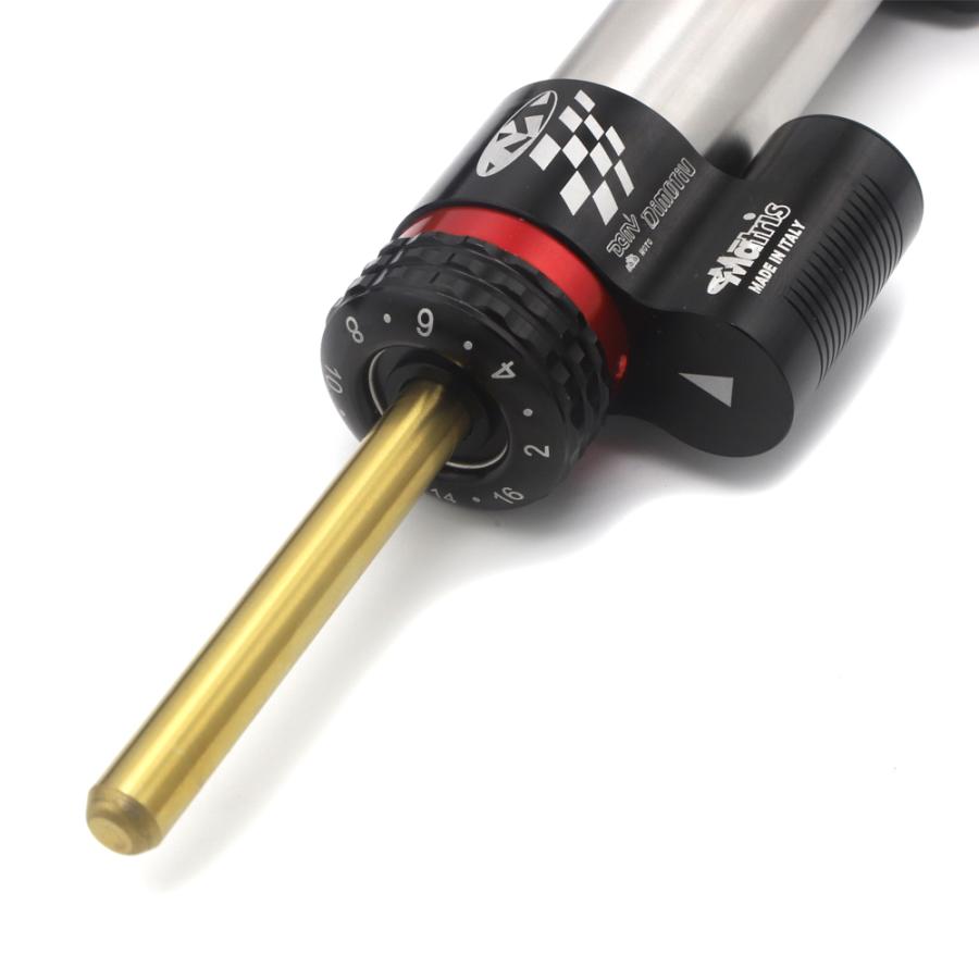 【並行輸入品】 ヤマハmt10 MT-07 mt09 zx6r yzf r6 cbr650r cb1000r 汎用 ステアリングダンパー アジャスタブル 345mm 255mmの画像