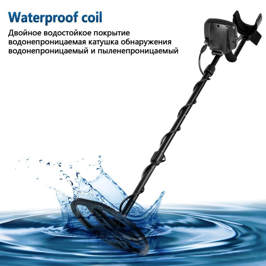 金属探知機 深さ2.5m 金 宝物検出 防水