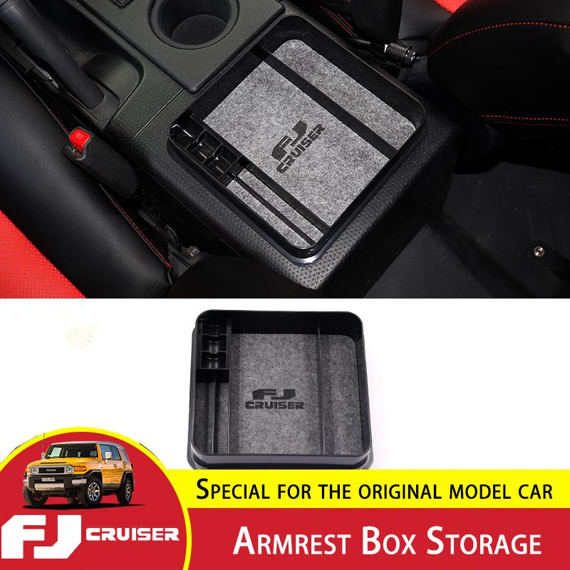並行輸入品】 Toyota fjクルーザー 車 収納ボックス アームレスト 中央