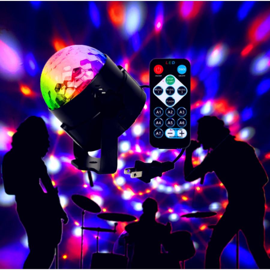 並行輸入品】 ディスコdjライト 98パターン ミニusb充電ストロボ