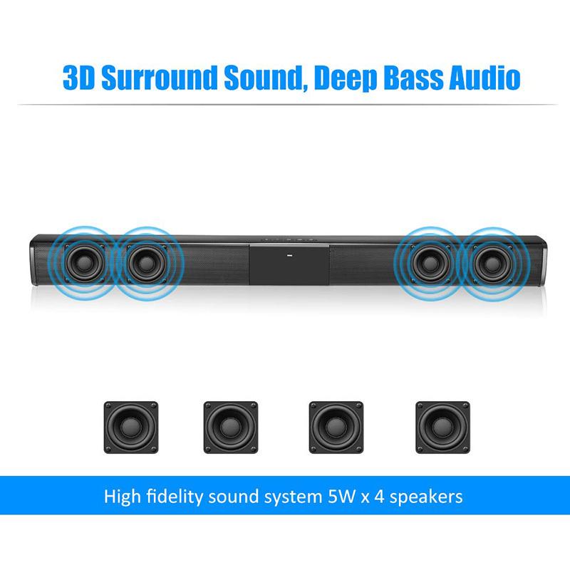 20w tvサウンドバー 有線および無線bluetooth サラウンドサウンドバー pc 劇場 tvスピーカー : YKNshop - 通販 - Yahoo!ショッピング 20w tvサウンドバー 有線および無線bluetooth サラウンドサウンドバー pc 劇場 tvスピーカー : YKNshop - 通販 - Yahoo!ショッピング