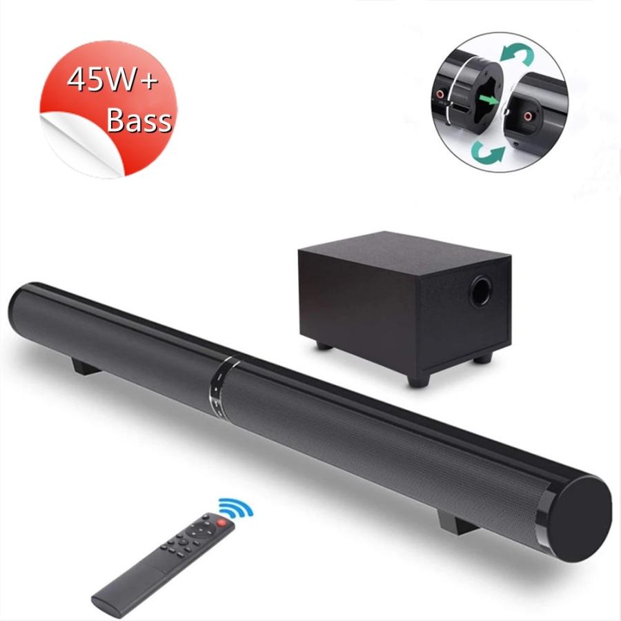 並行輸入品】 120W ホームシアターサウンドバー 3Dステレオサラウンド