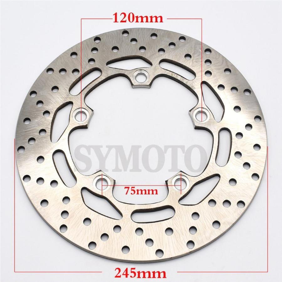 【並行輸入品】 ヤマハ MT-03 MT03 2006-2012 FZ1裸2006-2009 FZ1 fazer 2006-2015 FZ6 fazer 2004-2009 FZ6 S2 2007-09 リアブレーキディスク ローター_3