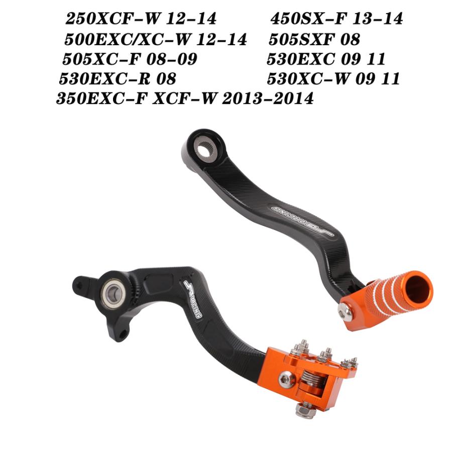 【並行輸入品】 KTM SX 125 144 150 XC 150 200 XCF 350 450 XCW200 SXF 250 350 オートバイ CNC シフトリアフットブレーキ ペダルレバー カスタム 高品質の画像