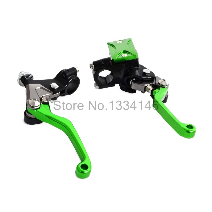 【並行輸入品】 カワサキ kx 65 85 125 250 klx 125 250 450 オートバイ 油圧ブレーキ レバーセット 7/8 \" アセンブリの画像