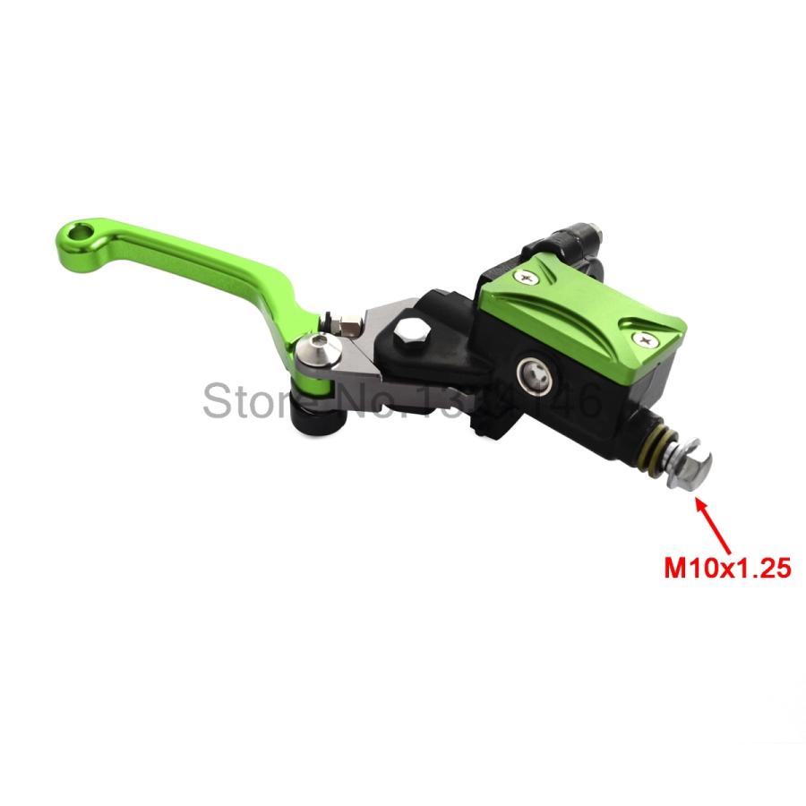【並行輸入品】 カワサキ kx 65 85 125 250 klx 125 250 450 オートバイ 油圧ブレーキ レバーセット 7/8 \" アセンブリの画像