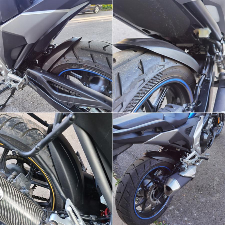 VSmox Rehausseurs De Guidon De Moto Pour NC700X Pour NC750X Pour CBF600S Pour NC700 X Moto CNC En Aluminium 22mm 7/8 "Risers De Montage De Guidon Moto Guidon Riser (Couleur