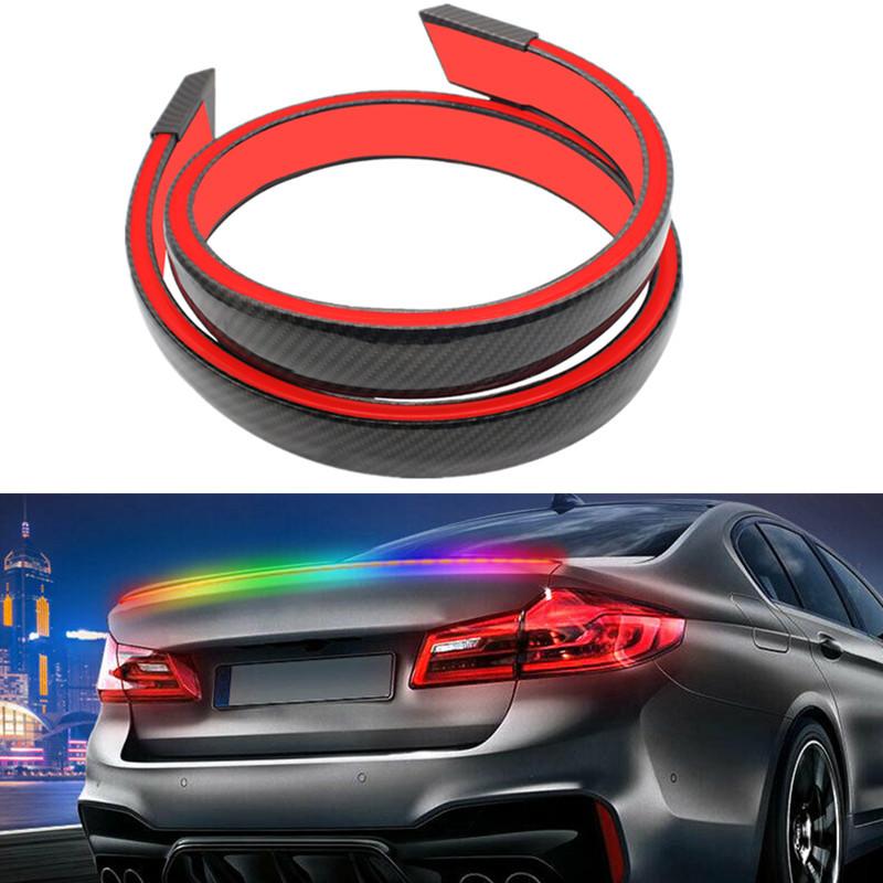 並行輸入品】 汎用 車 リアスポイラーキット LED 透明リア