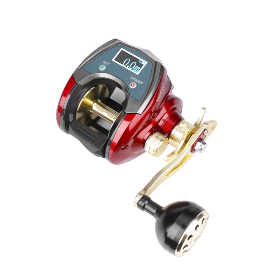 並行輸入品】 baitcastingリール 海釣り MJ3000 電気ラインカウント