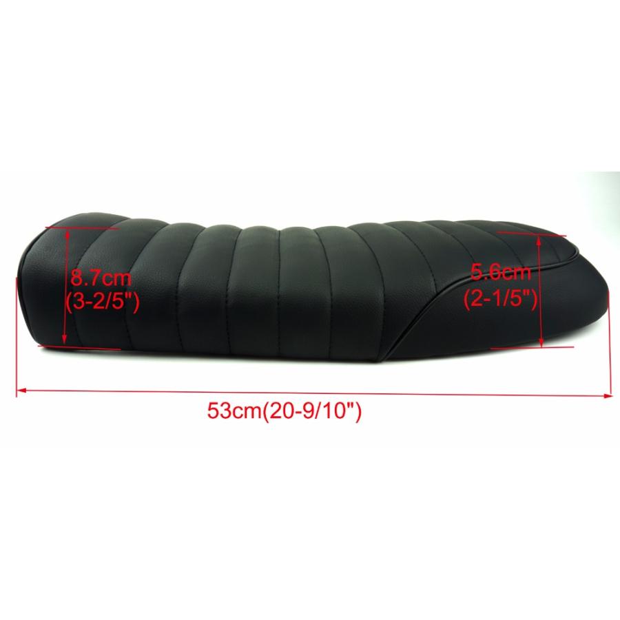並行輸入品】 カフェレーサー シート SR400/500 W400 GB250 250TR
