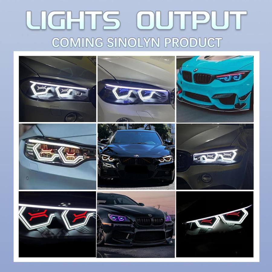 並行輸入品】 bmw f80 m3 f82 f83 m4 f32 f36 車 ヘッドライト LEDデイ