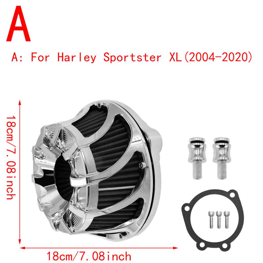【並行輸入品】 ハーレースポーツスターxl883 1200 48 ソフテイル ヘリテージツーリングビッグツインカムロードグライドダイナ オートバイ エアフィルター エアの画像