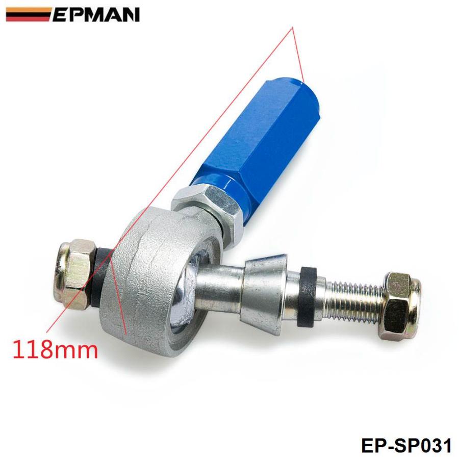 【並行輸入品】 日産 240sx 95-98 リアサスペンションロッド テールライト付き 調節可能 アクセサリー 青 EP-SP031の画像