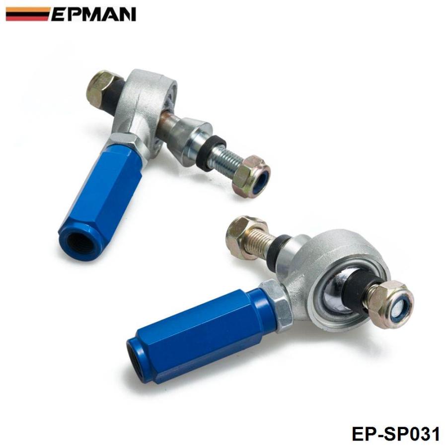 【並行輸入品】 日産 240sx 95-98 リアサスペンションロッド テールライト付き 調節可能 アクセサリー 青 EP-SP031の画像